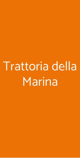 Ristorante La Marina, Fiumicino