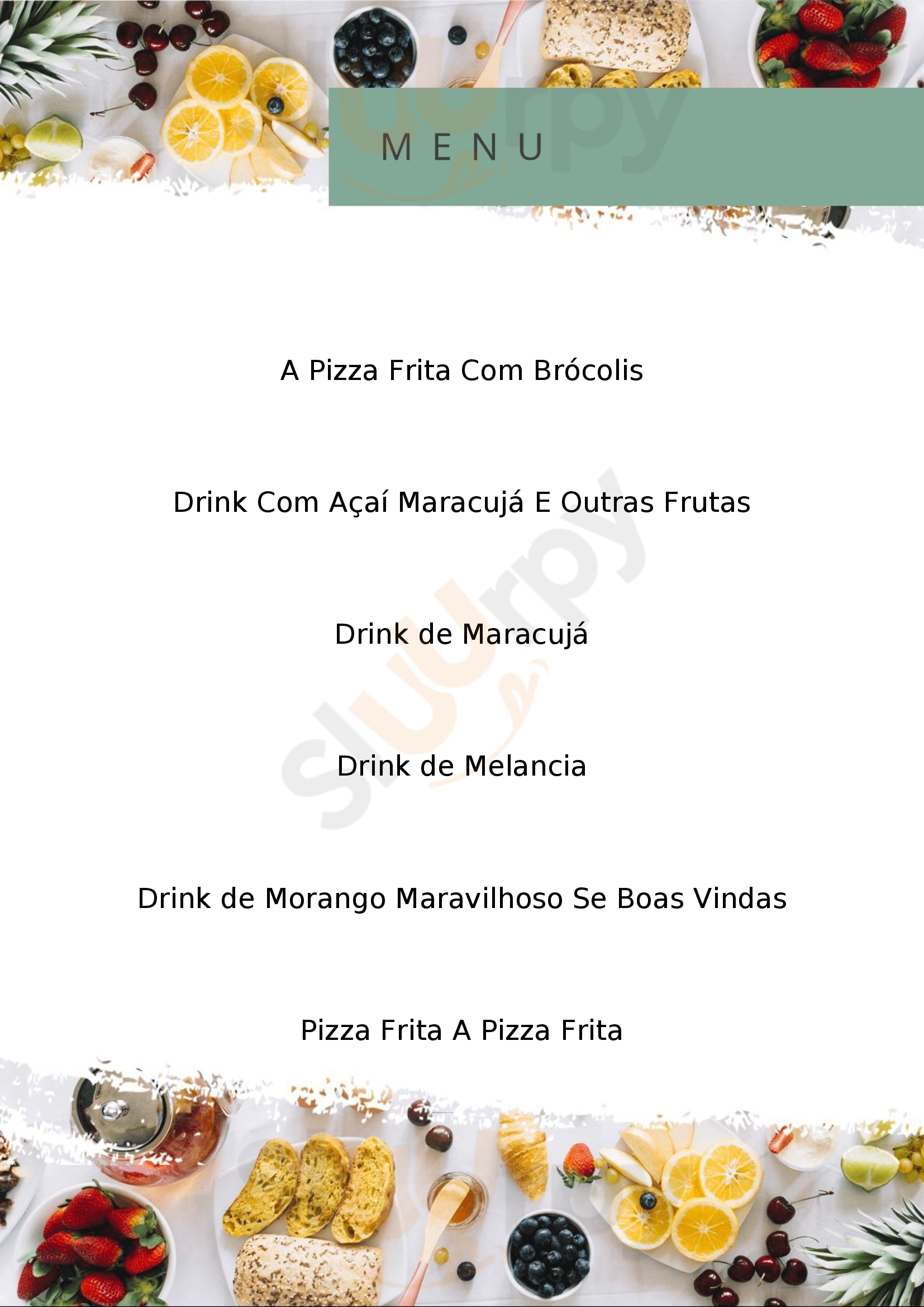 A Pizza Frita Ponta Grossa Menu - 1