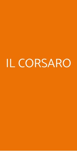 Il Corsaro, Roma