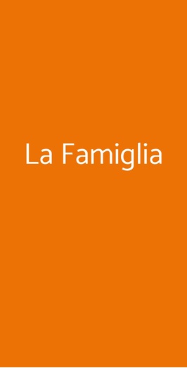 La Famiglia, Roma