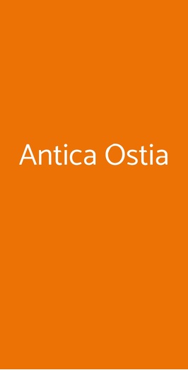 Antica Ostia, Lido di Ostia