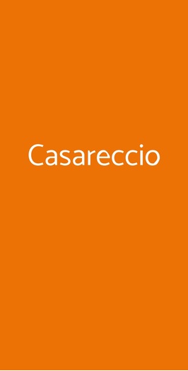 Casareccio Pizzeria, Roma