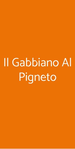 Ristorante Pizzeria Il Gabbiano Al Pigneto, Roma