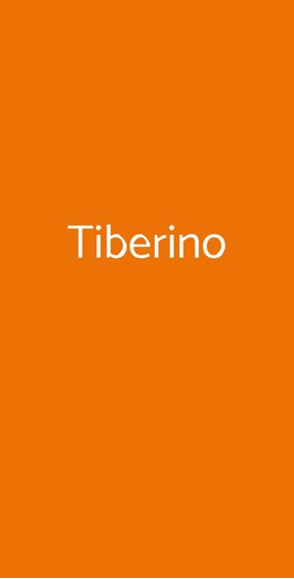 Tiberino, Roma