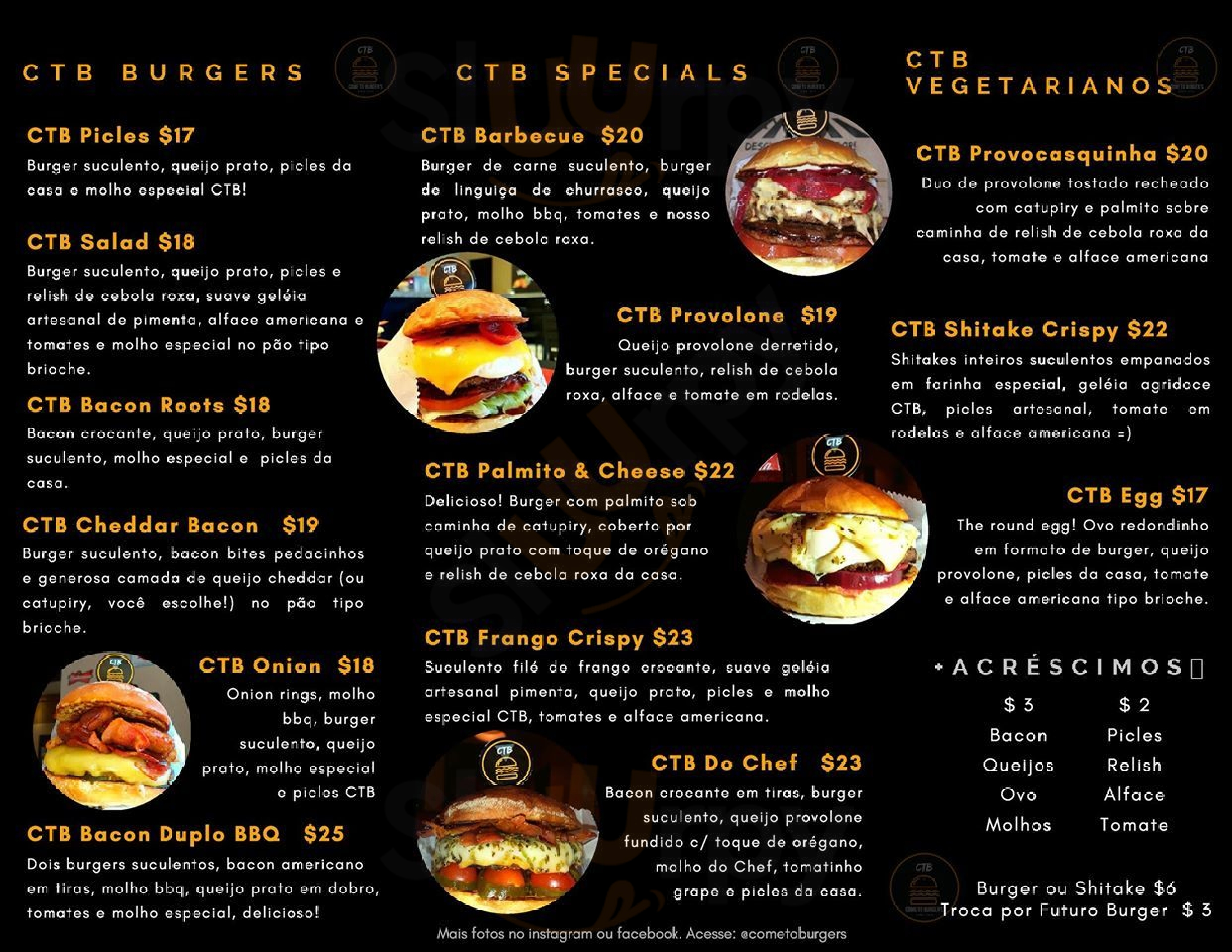 Come To Burger's Ctb São Carlos Menu - 1