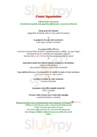 Menu degustazione