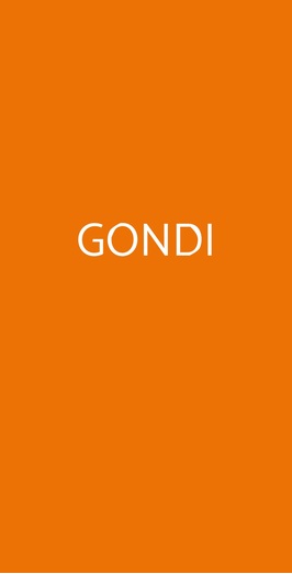 Gondi Bistrot, Roma