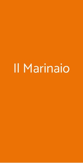 Il Marinaio In Darsena , Fiumicino