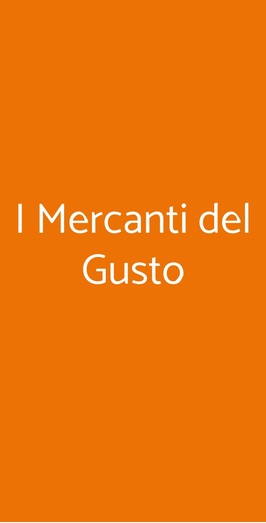 I Mercanti Del Gusto, Lido di Ostia