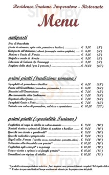 Ristorante Traiano Imperatore, Arcinazzo Romano