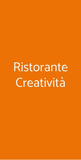 Ristorante Creatività, Aprilia