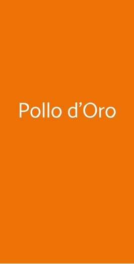 Pollo D'oro, Tivoli