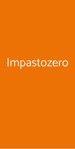 Impastozero, Roma