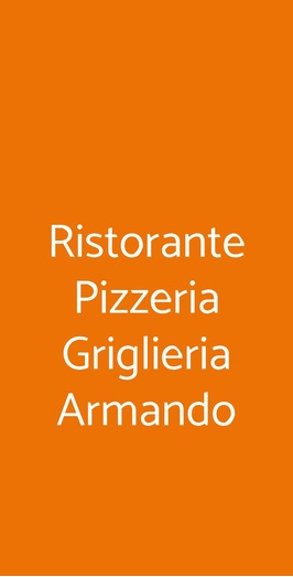 Ristorante Armando, Roma