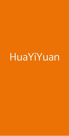 Huayiyuan, Roma