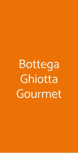 Bottega Ghiotta Sempione, Milano