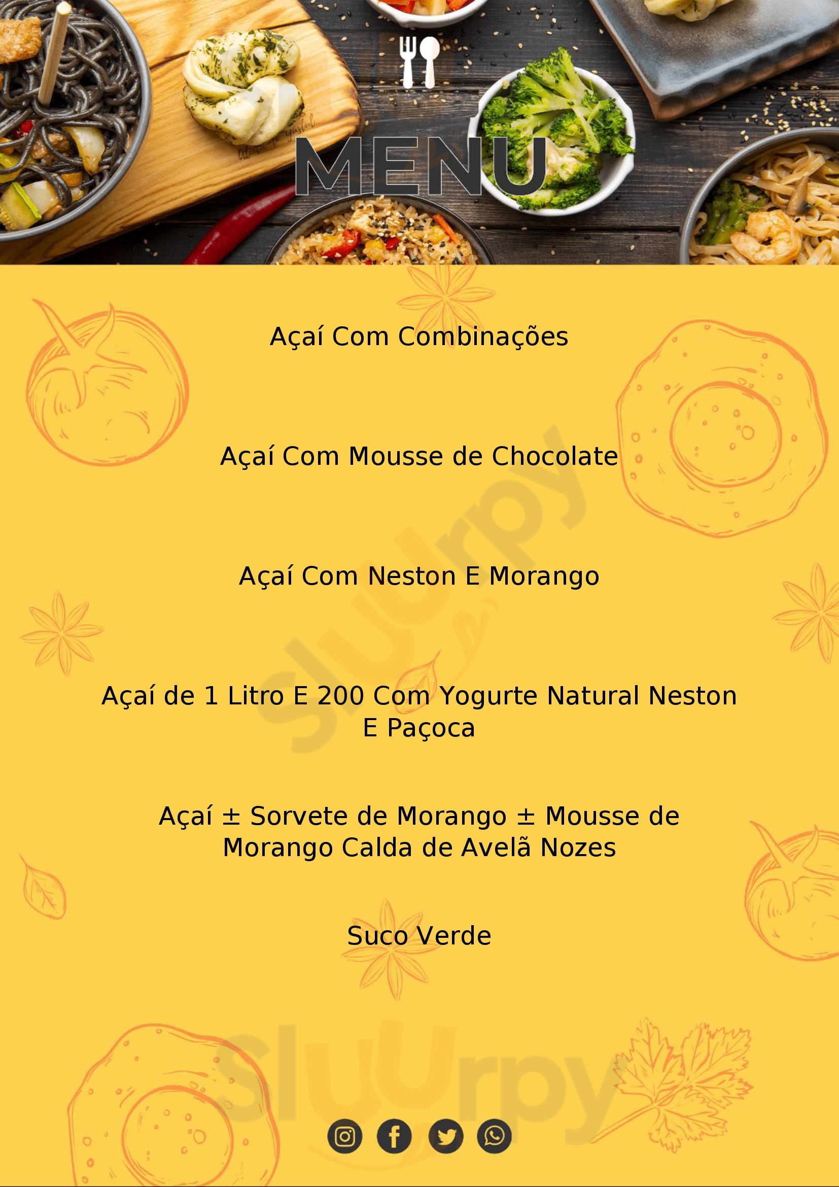 O Poderoso Acai Itajubá Menu - 1