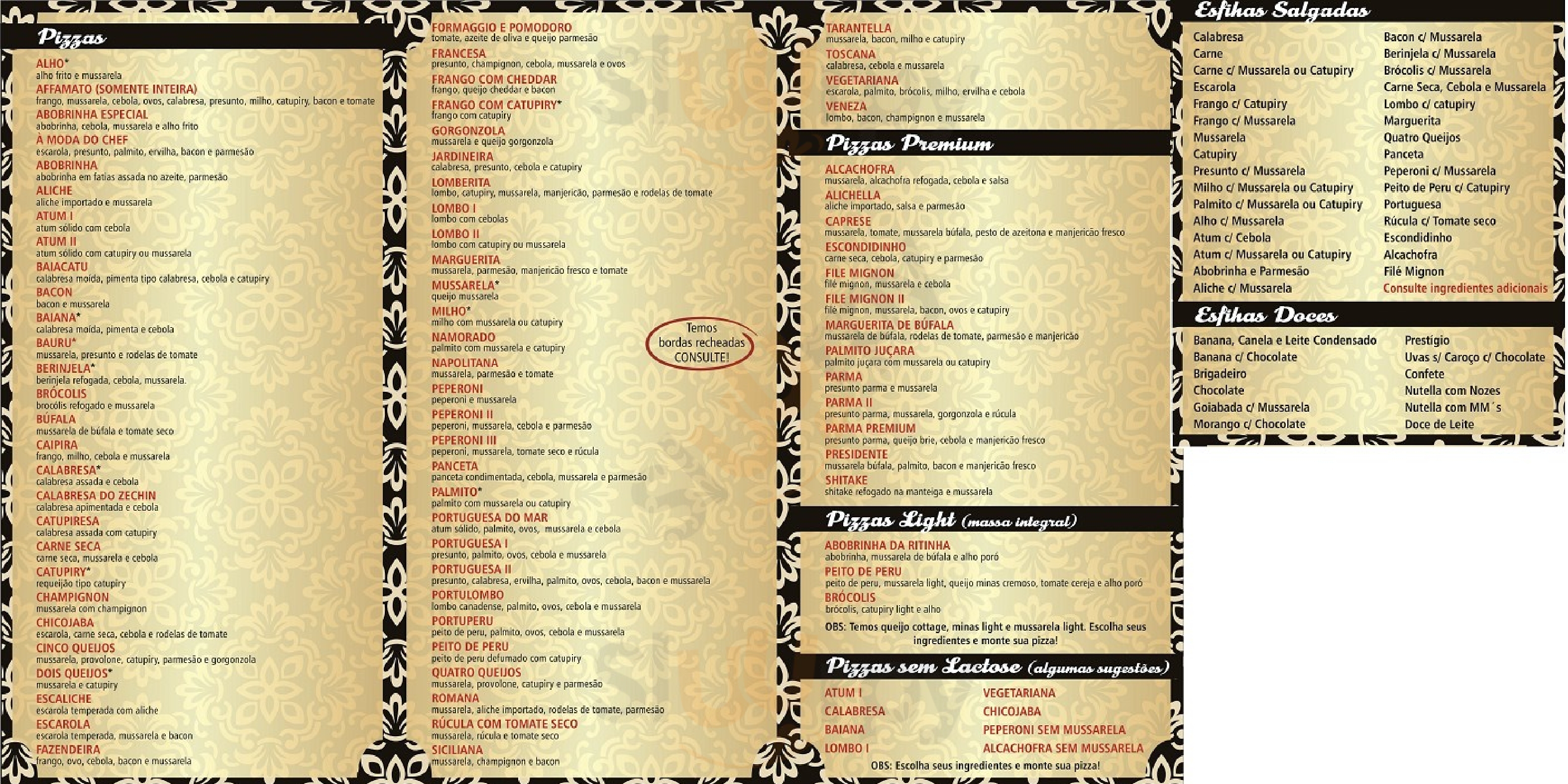 Pizzaria Vigneto Vinhedo Menu - 1