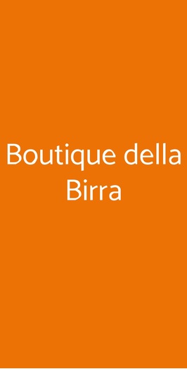 La Boutique Della Birra, Savona