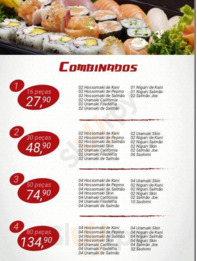 Haishin Culinária Oriental menu
