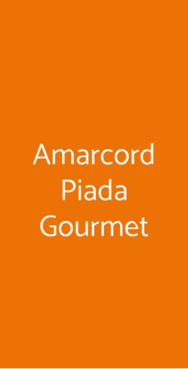 Amarcord Piada Gourmet, Milano