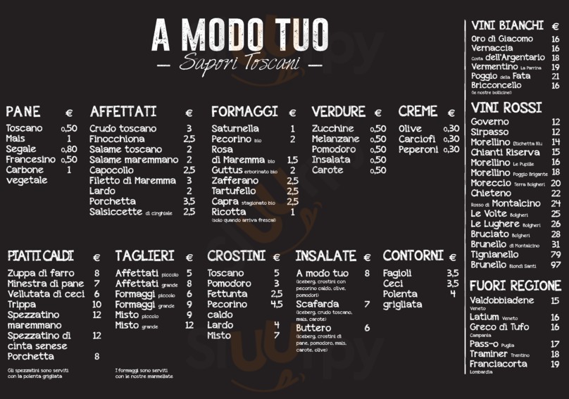A Modo Tuo - Sapori Toscani, Milano