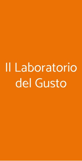 Il Laboratorio Del Gusto, Chiavari