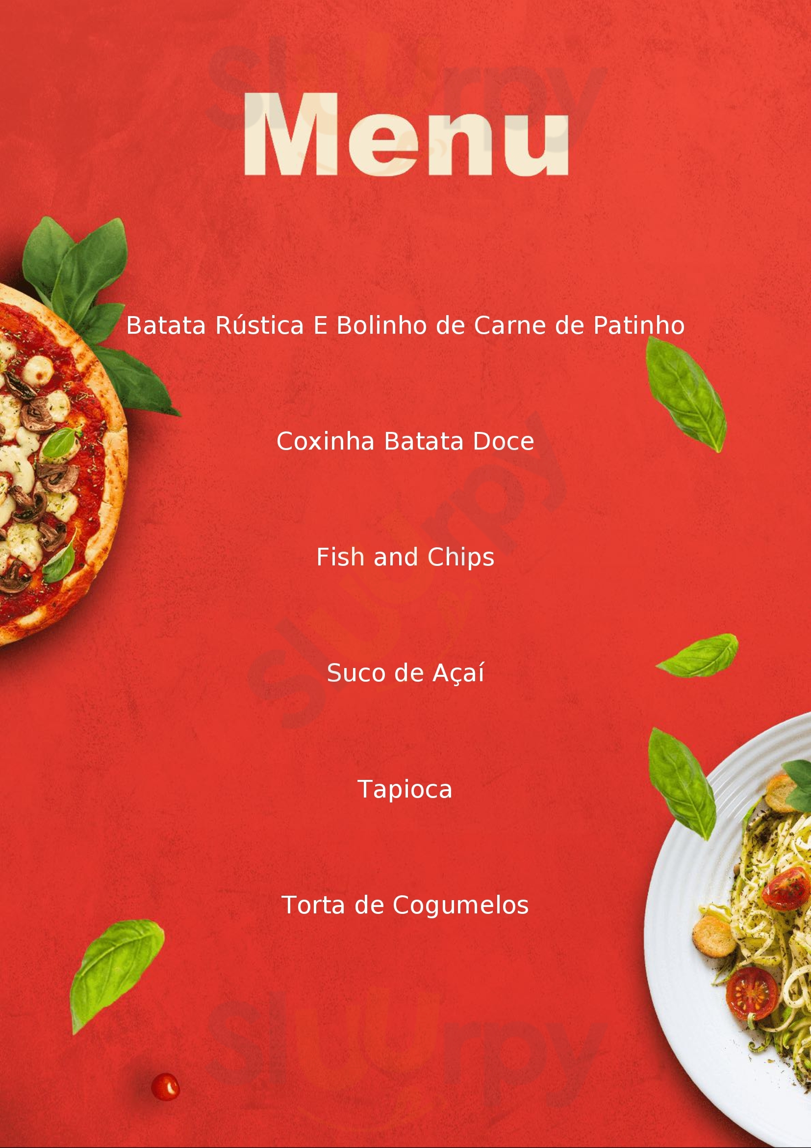 Menu Fuudies - Bar Mare Cheia