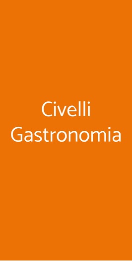 Gastronomia E Salumeria Civelli, Milano