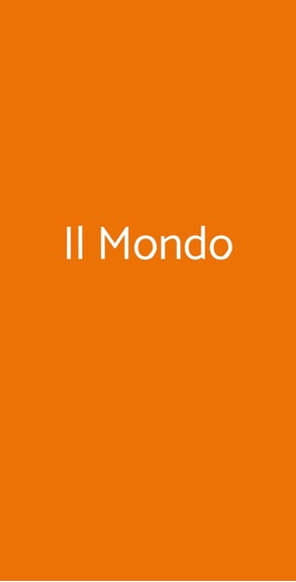 Il Mondo, Genova