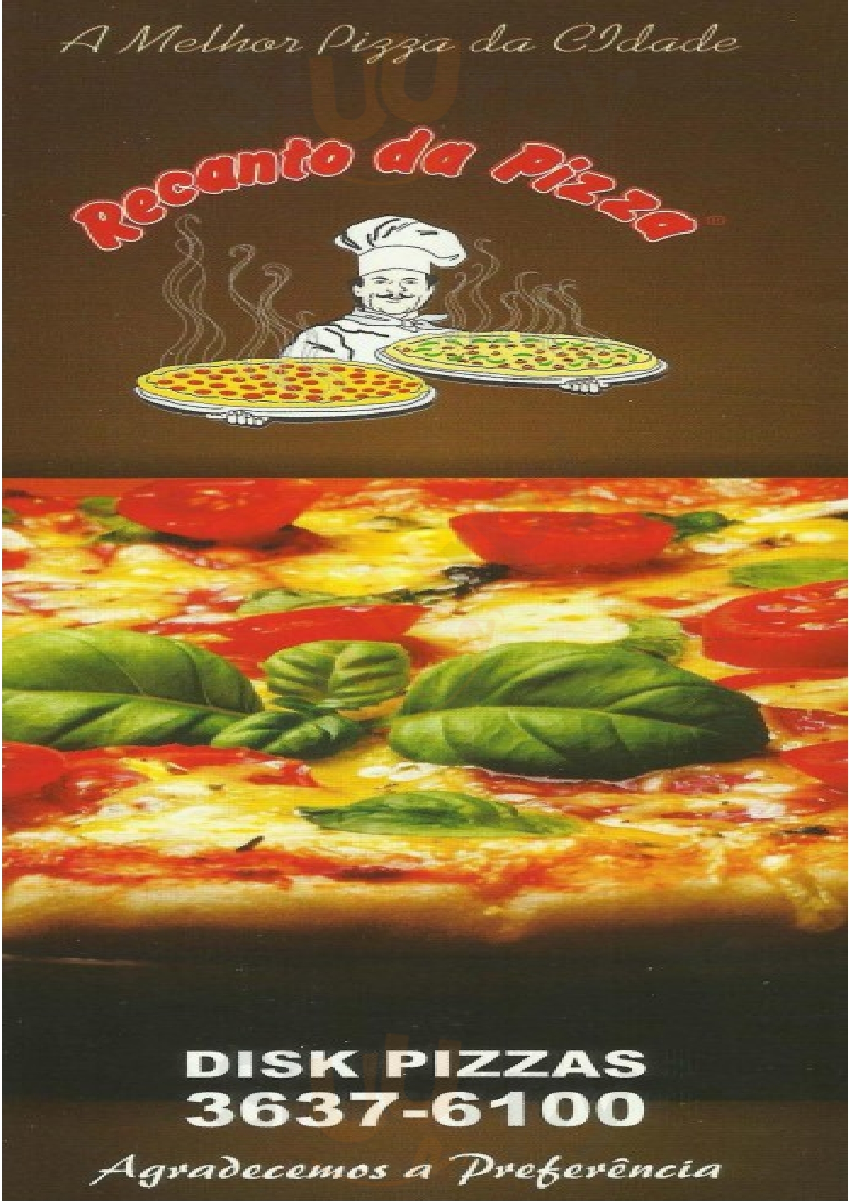 Recanto Da Pizza Cianorte Menu - 1
