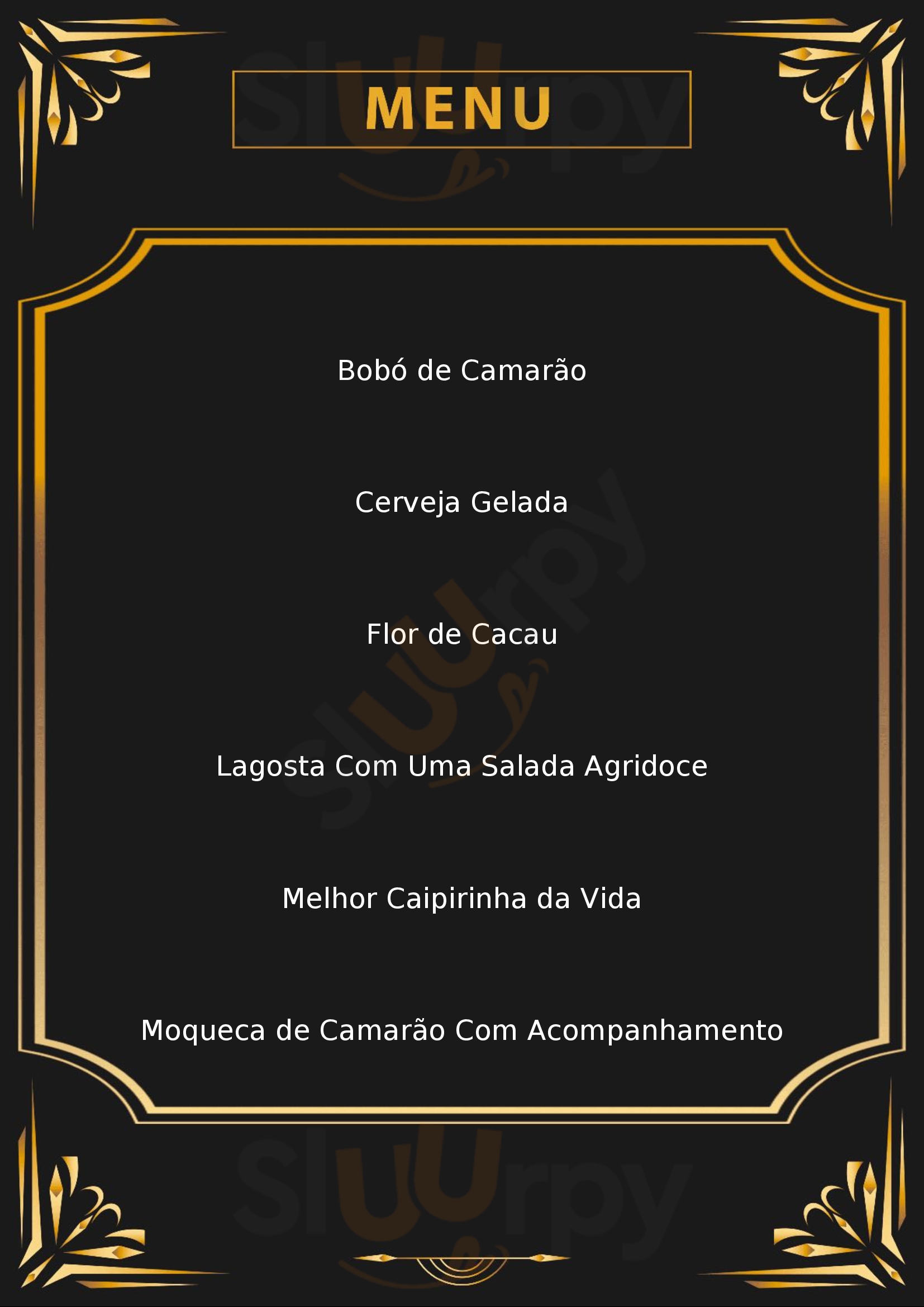 Restaurante Flor Do Cacau Itacaré Menu - 1