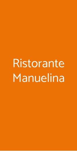 Ristorante Manuelina, Recco