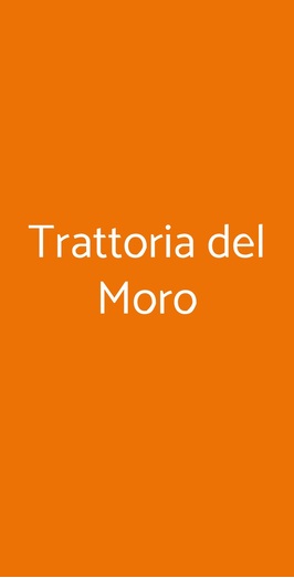 Trattoria Del Moro, Ponteranica