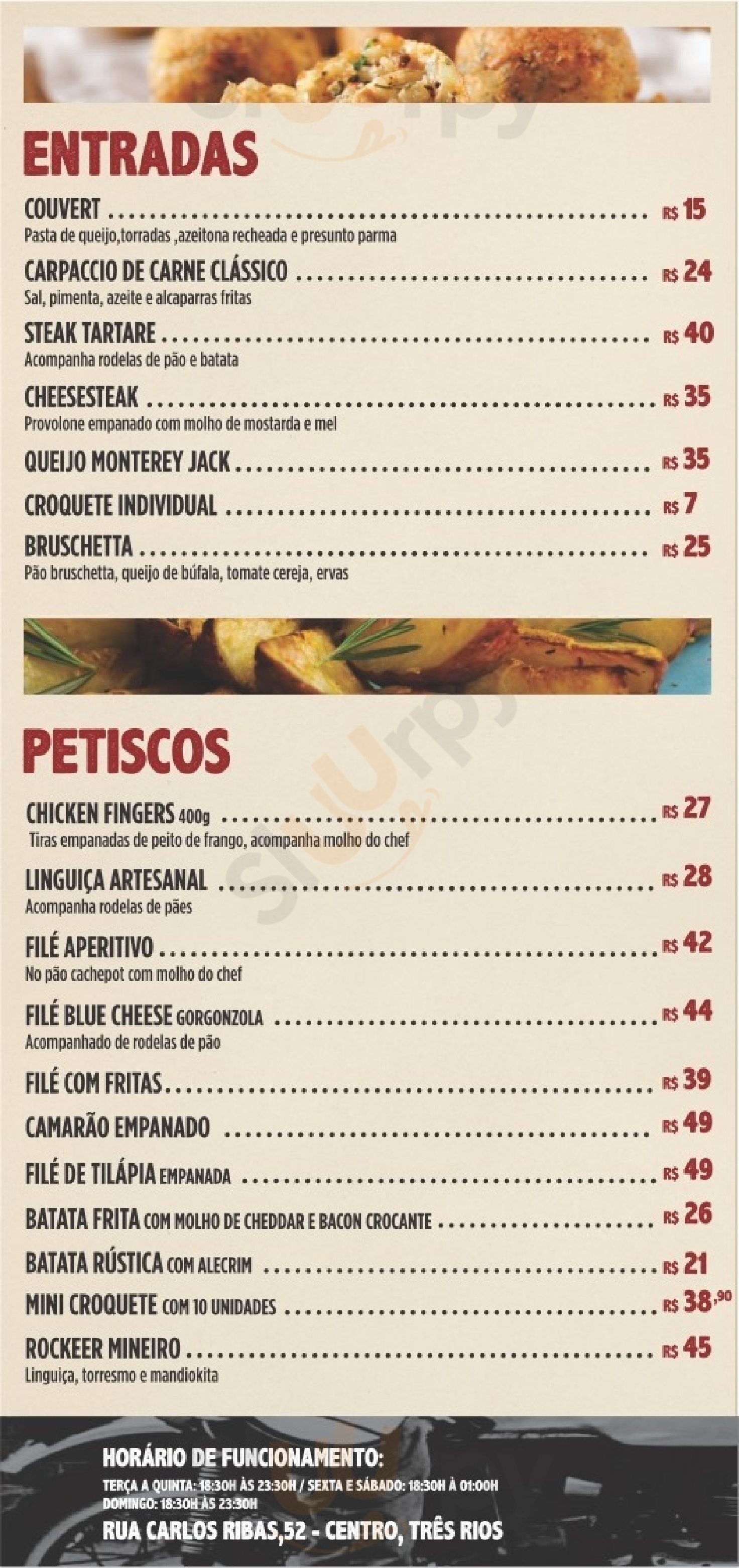 Rockeer Hamburgueria Três Rios Menu - 1