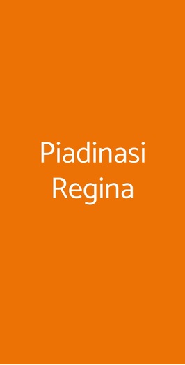 Piadinasi Regina, Milano