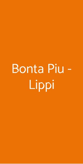 Bontà Più - Lippi, Milano