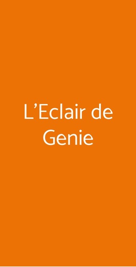 L'eclair De Genie, Milano