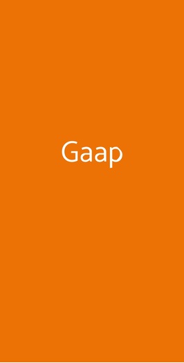 Gaap, Rho