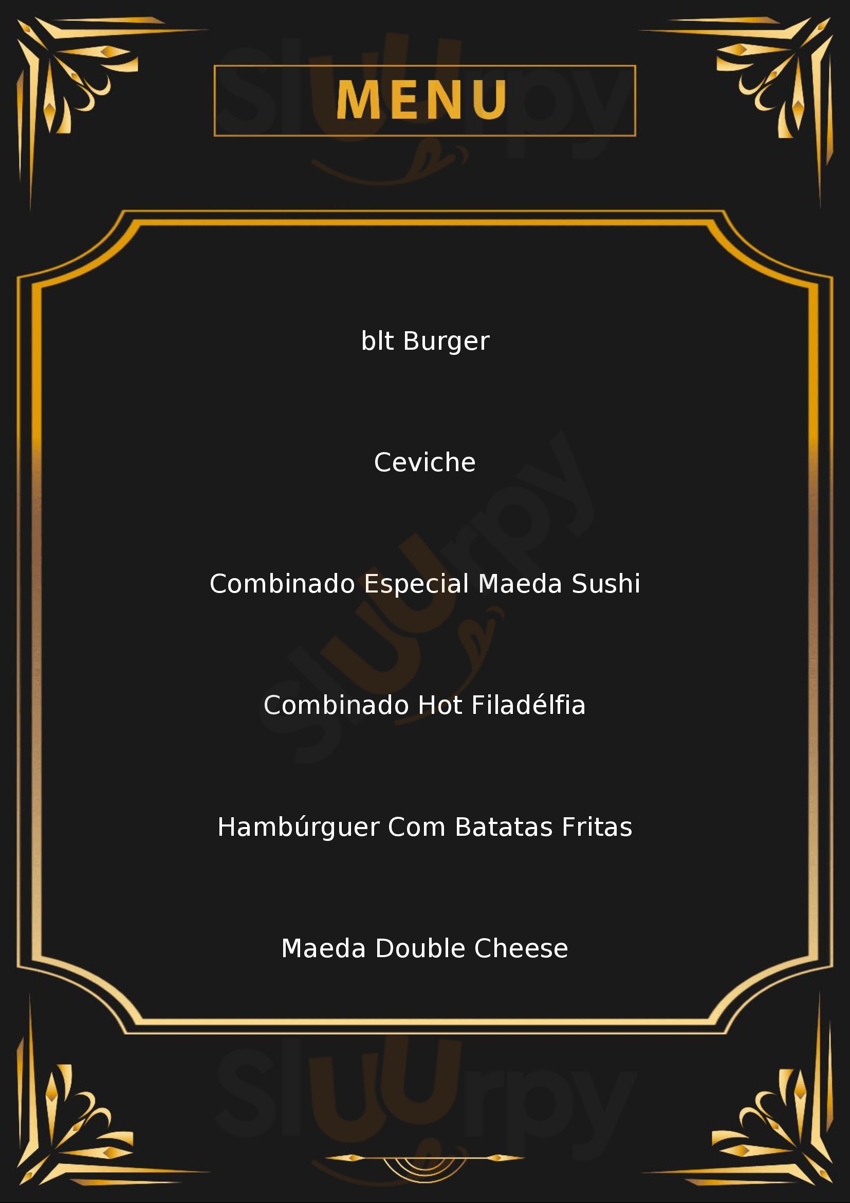 Maeda Sushi Rancharia Menu - 1