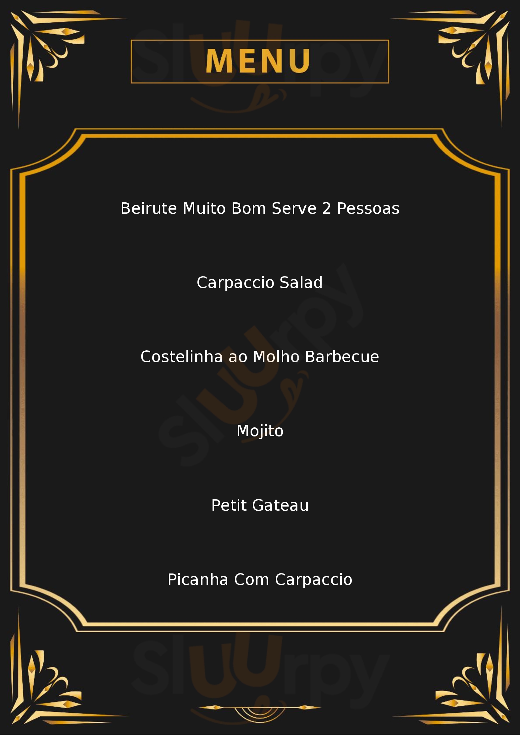 Famiglia Guarany Águas de Lindóia Menu - 1