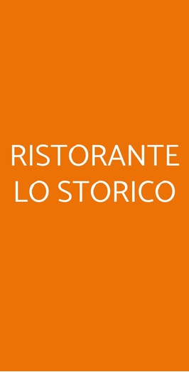 Ristorante Lo Storico, Como