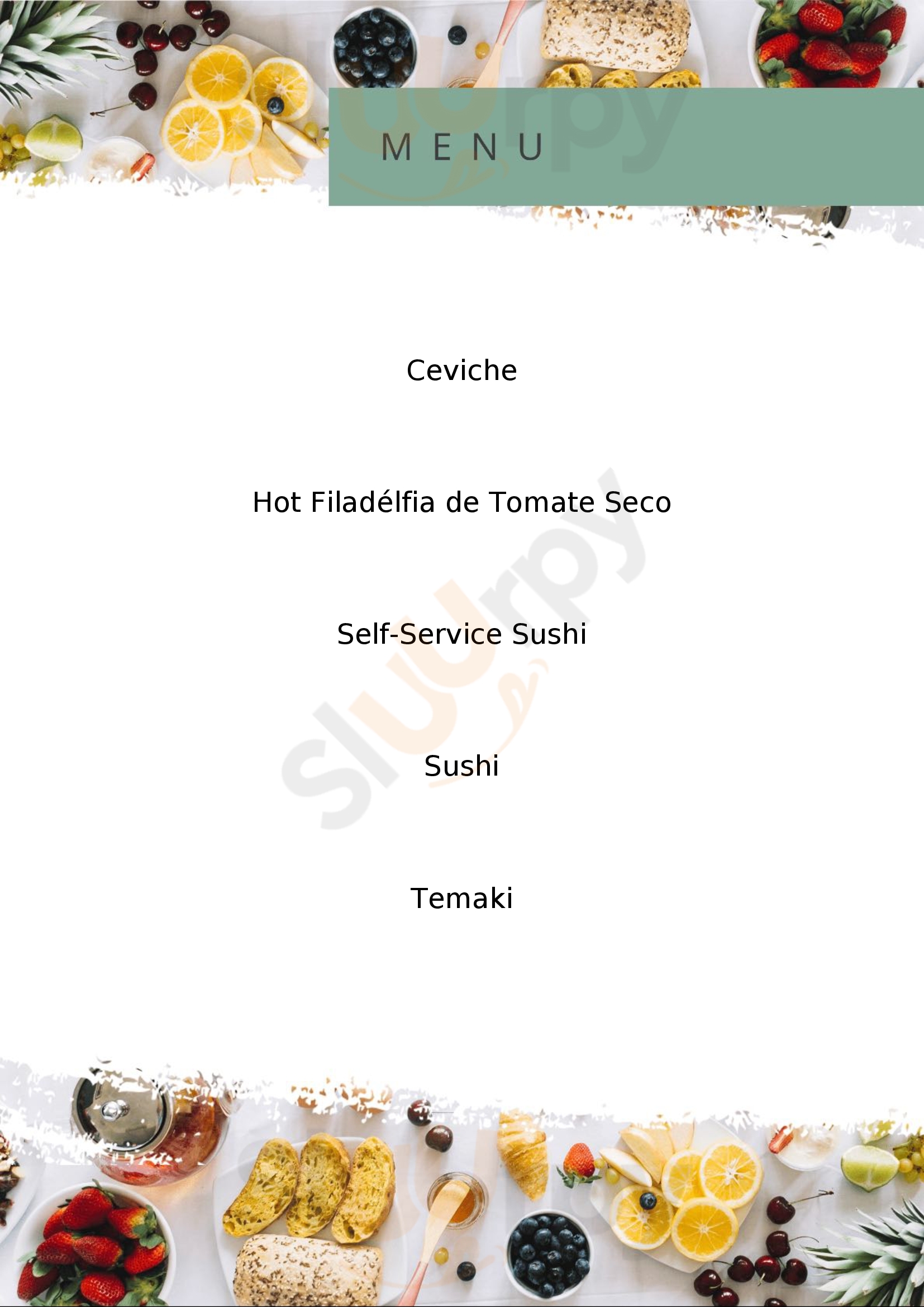 Hajime Japanese Food Águas Claras Menu - 1