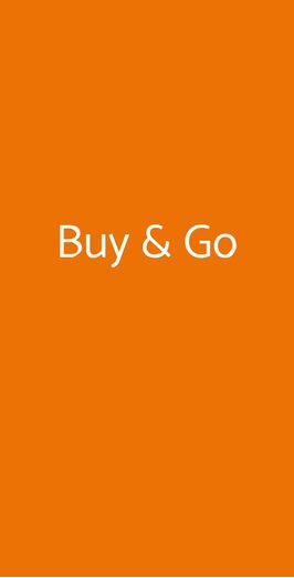 Buy & Go, Peschiera Borromeo