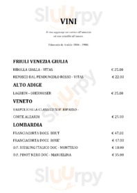 Carta dei vini