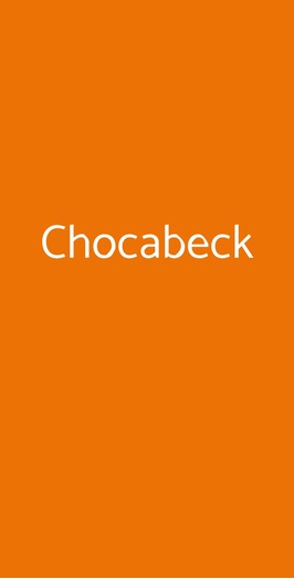 Chocabeck, Cremona