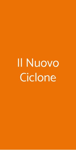 Il Nuovo Ciclone, Corsico