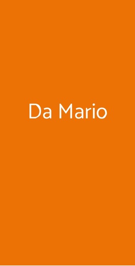 Da Mario, Corsico