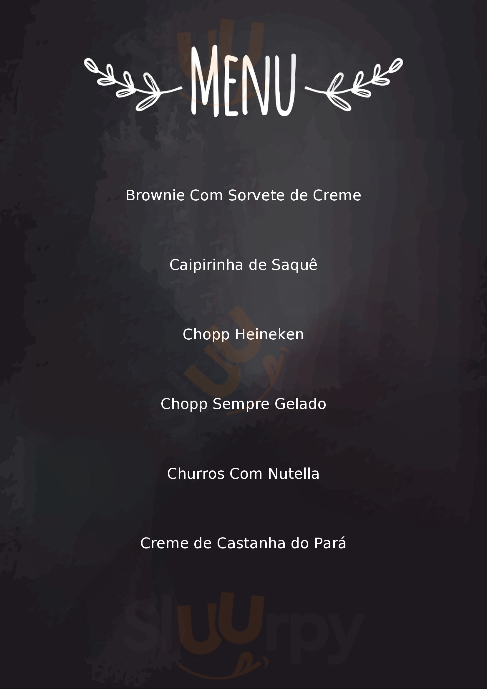 Açaí Wave Cambará Menu - 1