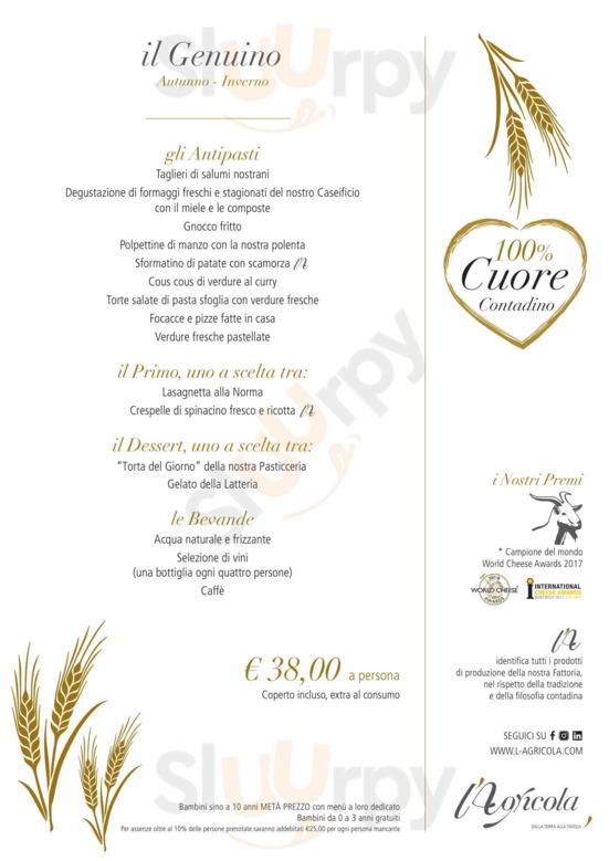 Menu autunno